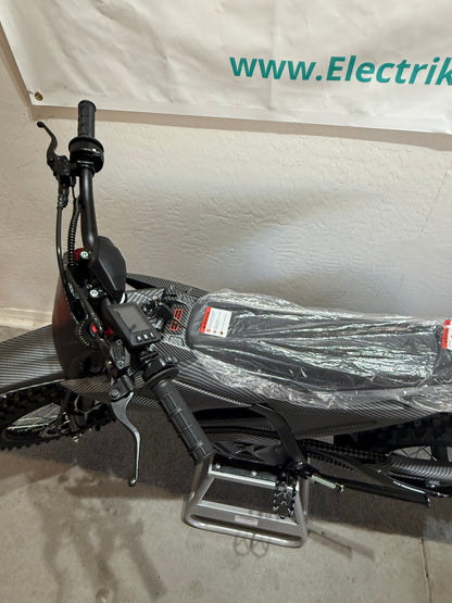 Trik Pit Bike 3000 Mid Drive 37-40 MPH 14/12 Black & Carbon - Free Shipping!