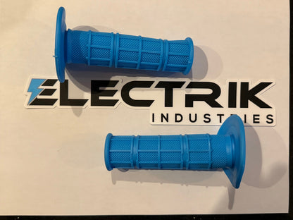 E.i Pro Series E-Moto Grips 22/24mm Full waffle with Wire Lock Grooves