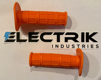 E.i Pro Series E-Moto Grips 22/24mm Full waffle with Wire Lock Grooves