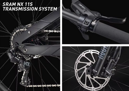 ETRIK MTB Series 101 Carbon 29er 48v 500w Bafang M600